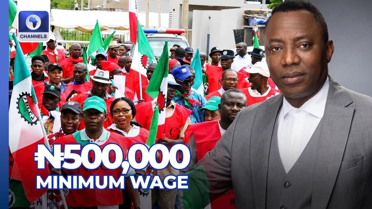 How I Will Fund N500,000 Minimum Wage    Sowore