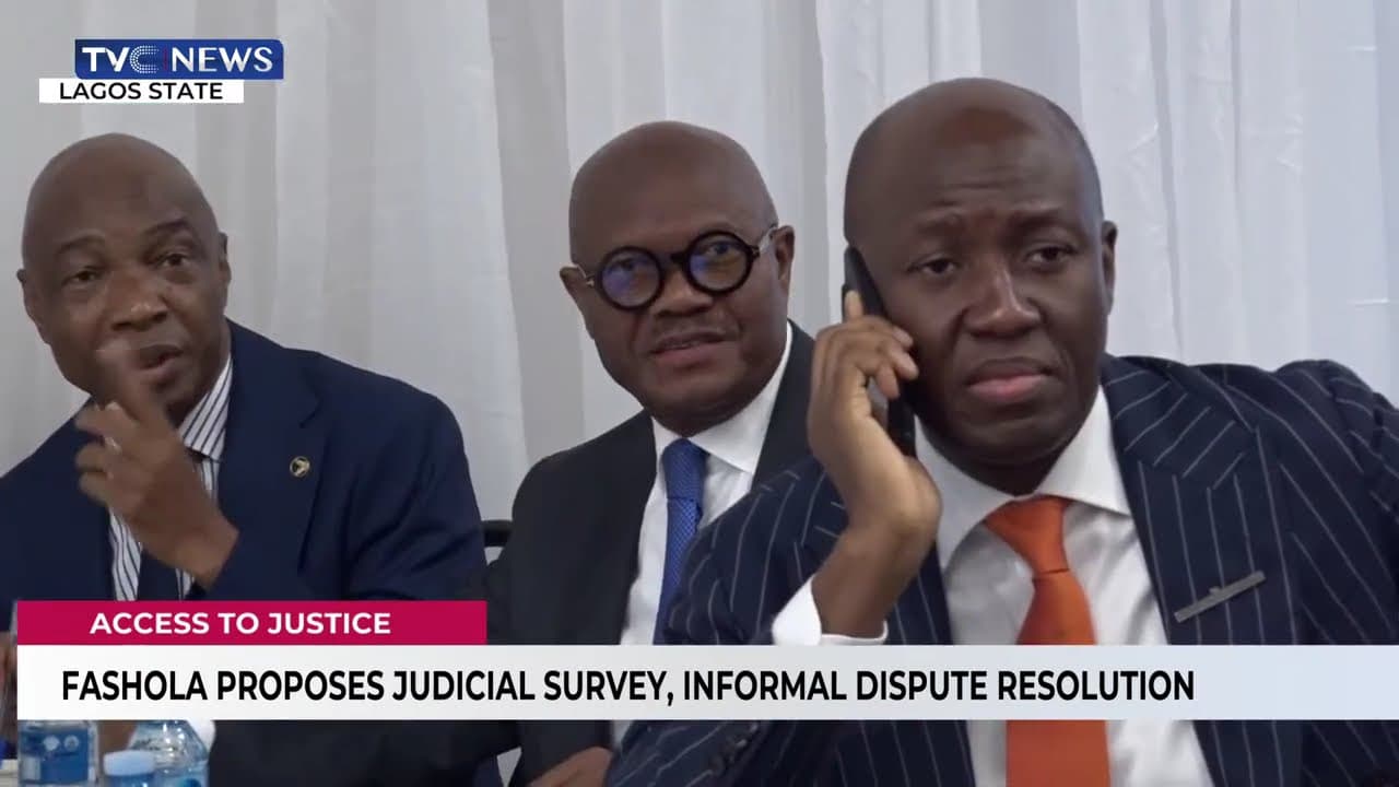 Lagos CJ, Fashola Others Describe Justice As Critical Economic Infrastructure