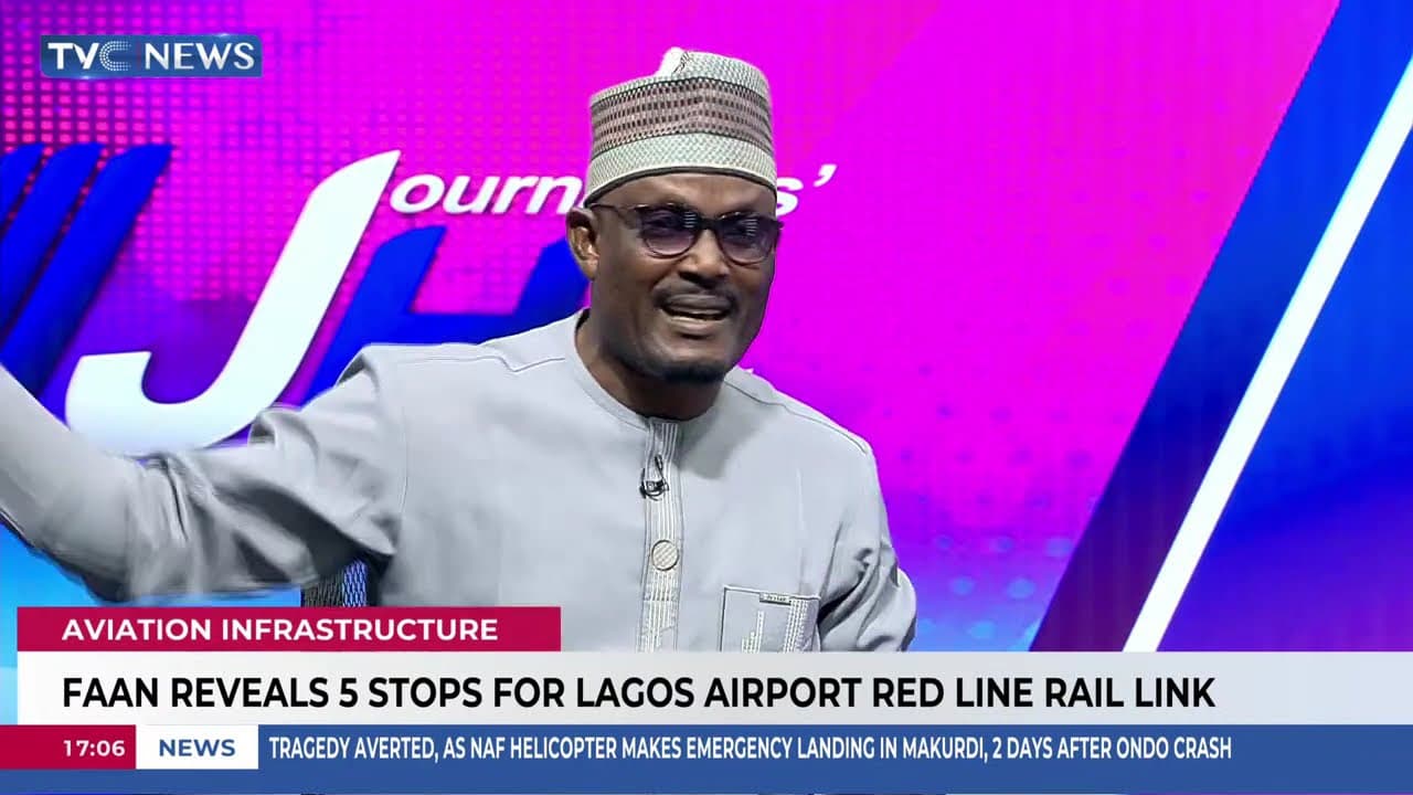 FAAN Reveals 5 Stops For Lagos Airport Red Line Rail Link