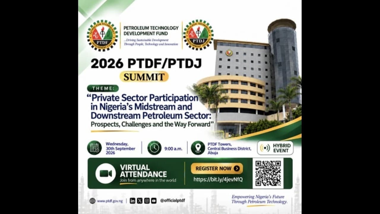 LIVE [ABUJA]: PRIVATE SECTOR PARTICIPATION IN NIGERIA'S MIDSTREAM AND DOWNSTREAM PETROLEUM SECTOR.