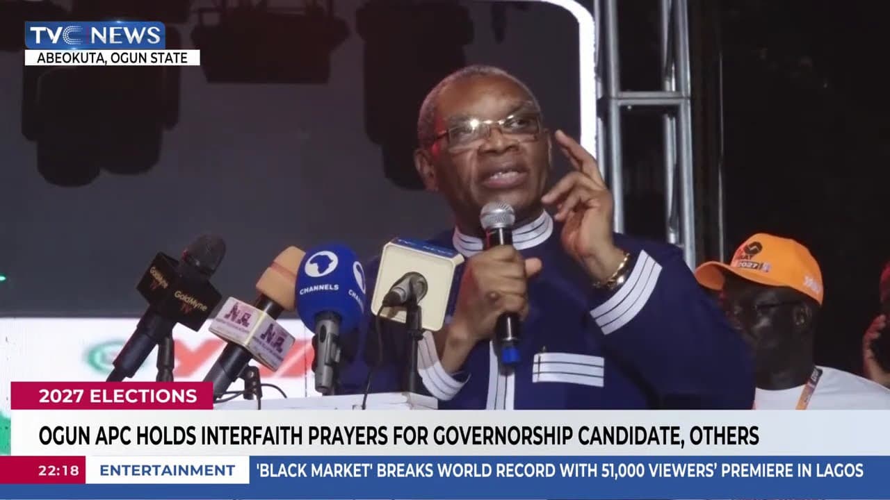 Ogun APC Holds Interfaith Prayers For Governorship Candidate, Others
