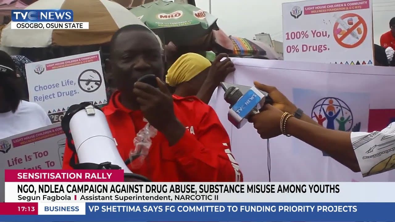 NGO, NDLEA Campaign Against Abuse, Substance Misuse Among Youths