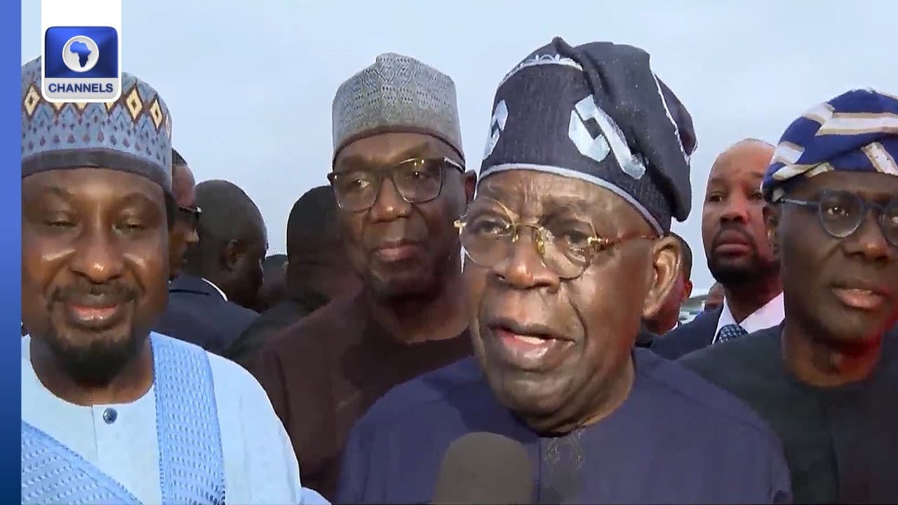 Tinubu Returns To Nigeria After Extended Vacation In Europe
