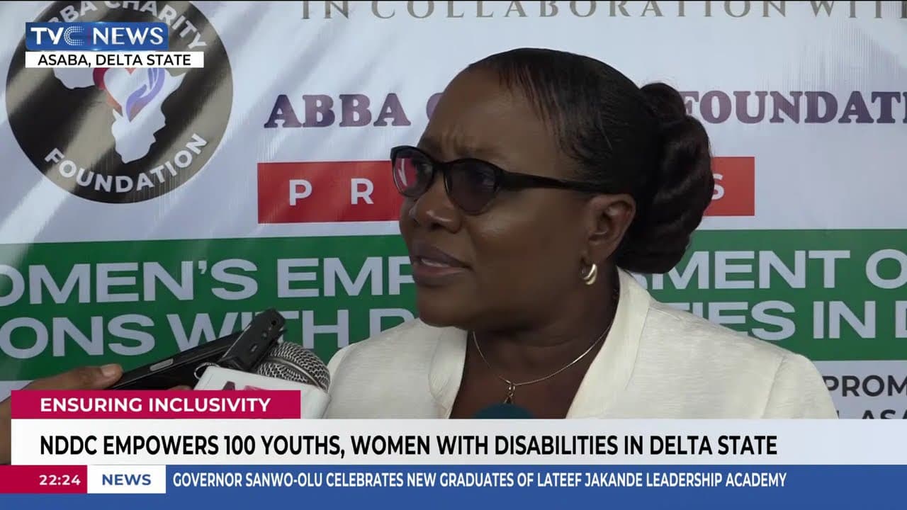 NDDC Empowers 100 Youths, Women With Disabilities In Delta State