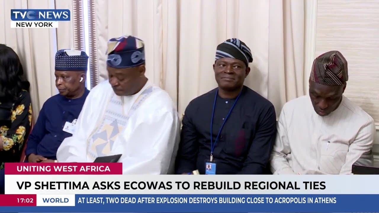 VP Shettima Urges ECOWAS To Rebuild Regional Ties