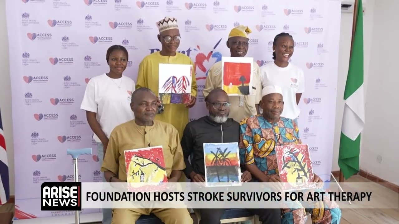 FOUNDATION HOSTS STROKE SURVIVORS FOR ART THERAPY