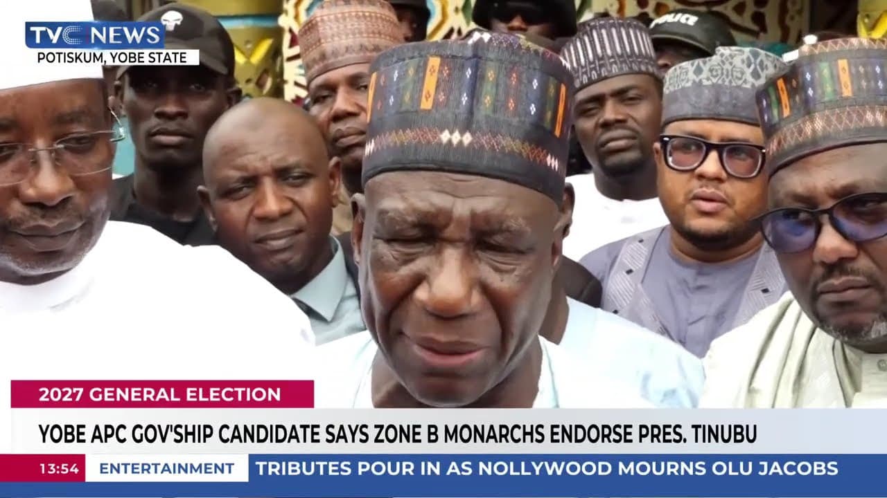 Yobe APC Gov Candidate Assures President Tinubu Of Zone B Monarchs' Support