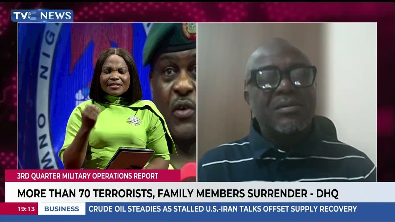More Than 70 Terrorists, Family Members Surrender In 3rd Quarter - DHQ
