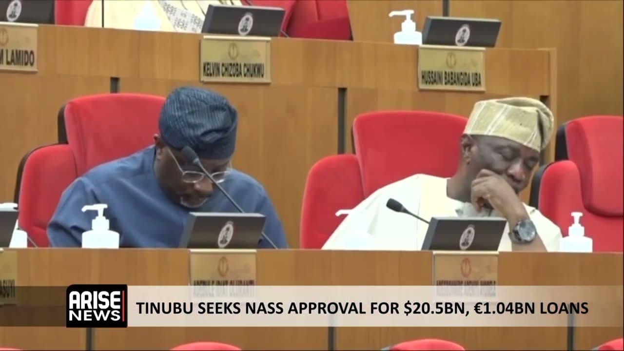 TINUBU SEEKS NASS APPROVAL FOR $20.5BN, €1.04BN LOANS