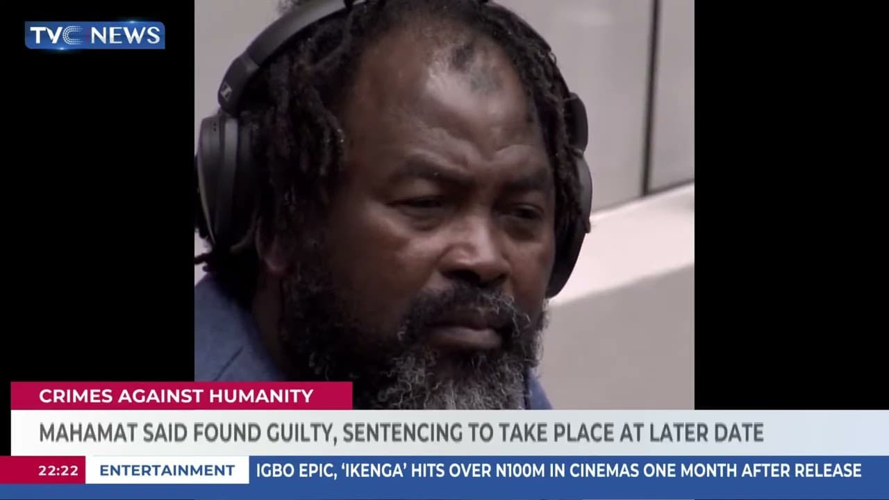C.A.R. Rebel Leader, Mahamat Said Found Guilty Of Crime Against Humanity