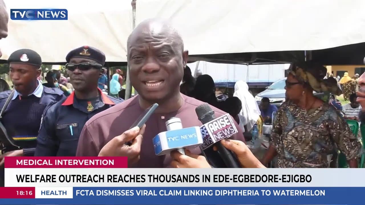 Welfare Outreach Reaches Thousands In Ede-Egbedore-Ejigbo, Osun State