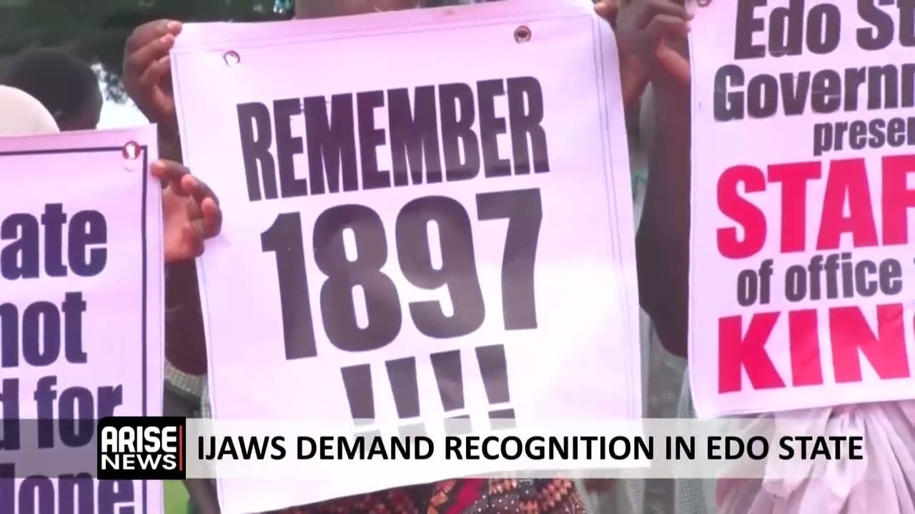 IJAWS DEMAND RECOGNITION IN EDO STATE
