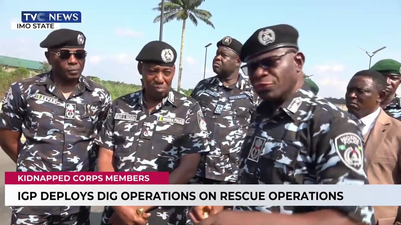 Imo: DIG Says Efforts Are Underway To Rescue Kidnapped Corps Members Unhurt