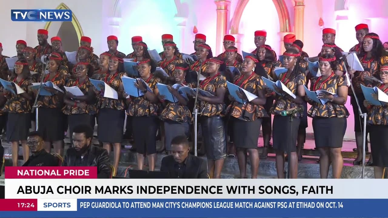 Abuja Choir Marks Independence With Songs, Faith