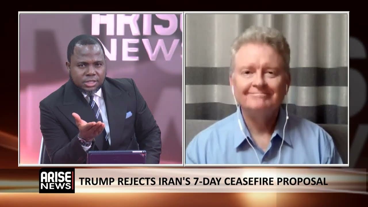 Trump Rejects Iran’s 7-Day Ceasefire Proposal— Brooks