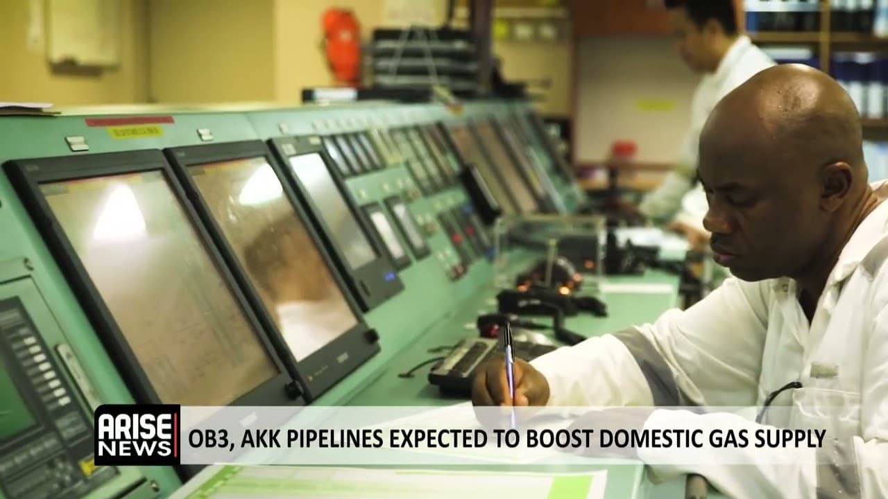 OB3, AKK PIPELINES EXPECTED TO BOOST DOMESTIC GAS SUPPLY