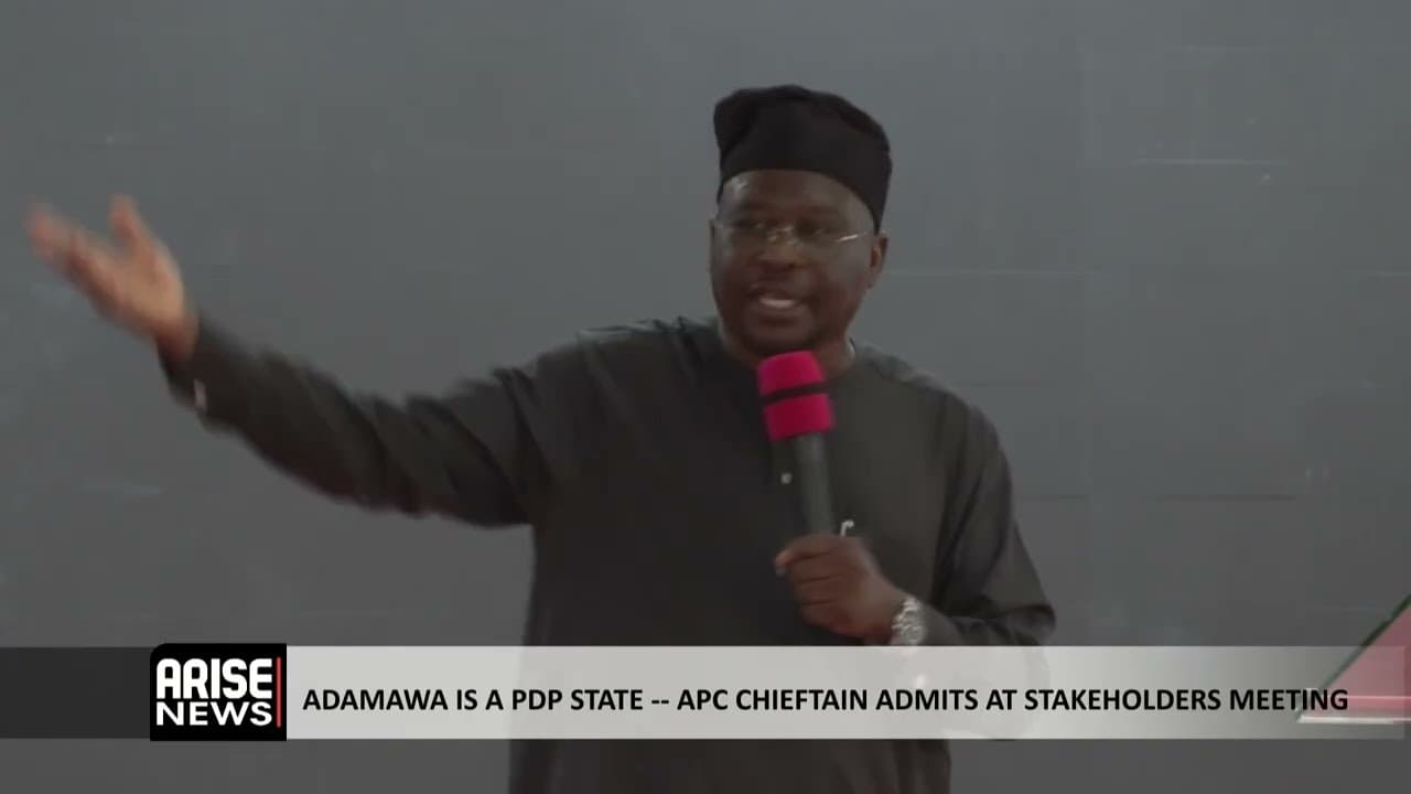 ADAMAWA IS A PDP STATE - APC CHIEFTAIN ADMITS AT STAKEHOLDERS MEETING