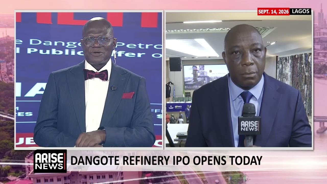 Dangote Refinery IPO Opens Today - Boason Omofaye