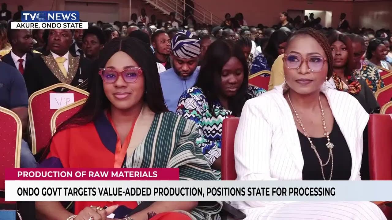 Ondo Govt Targets Value-Added Production, Positions State for Processing