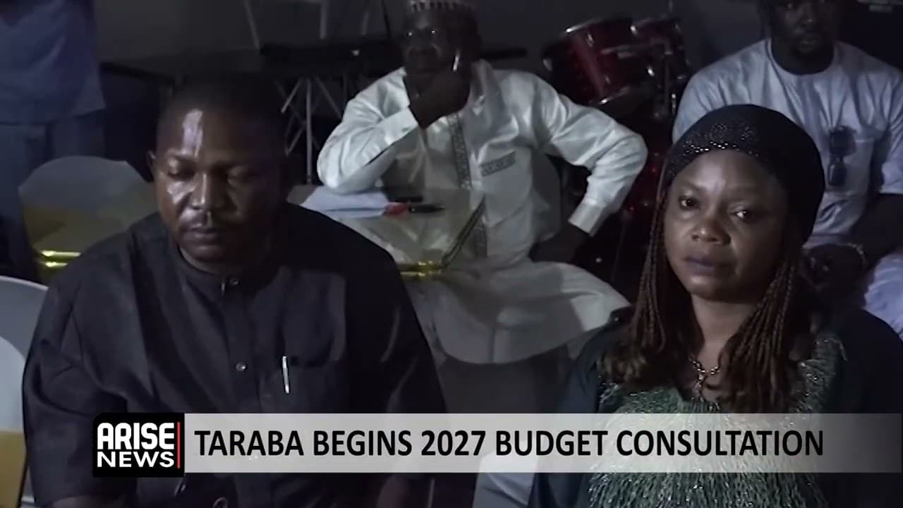 TARABA BEGINS 2027 BUDGET CONSULTATION