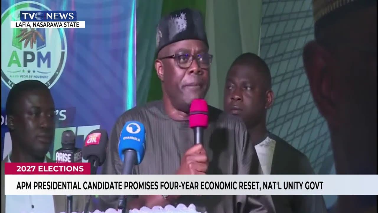 APM Presidential Candidate Promises Four-Year Economic Reset