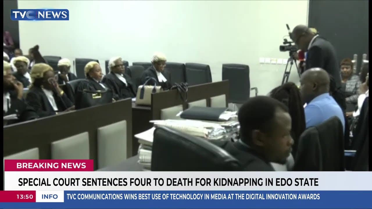 Special Court Sentences Four To Death For Kidnapping In Edo State
