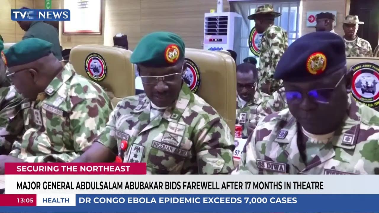 New Theatre Commander Maj. Gen. Ibikunle Ajose Takes Over Operation Hadin Kai