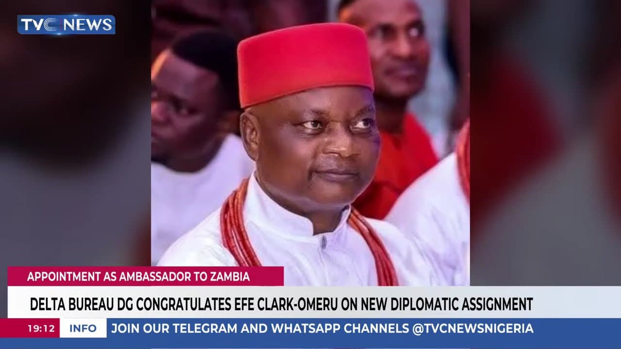 Delta Bureau DG Congratulates Efe Clark-Omeru On New Diplomatic Assignment