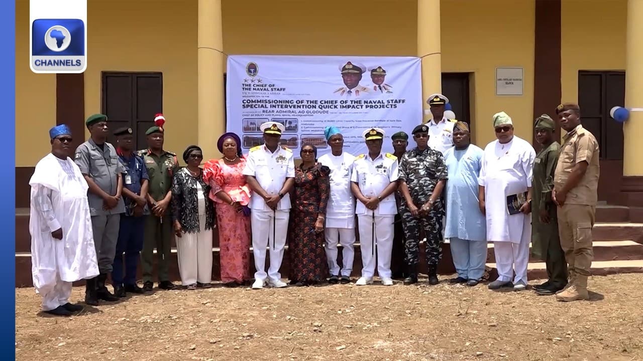 Nig. Navy Delivers Special Intervention Projects In Osun Community