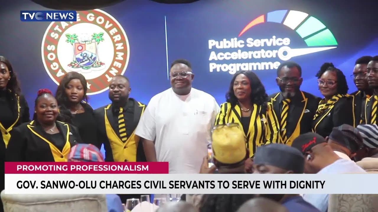 Gov. Sanwo-Olu Charges Civil Servants To Serve With Dignity