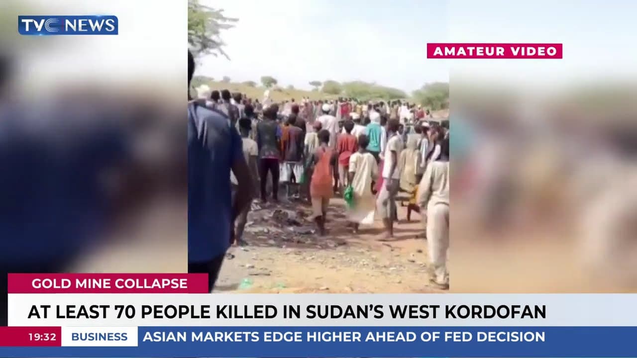 At Least 70 People K!lled In Sudan's Gold Mine Collapse