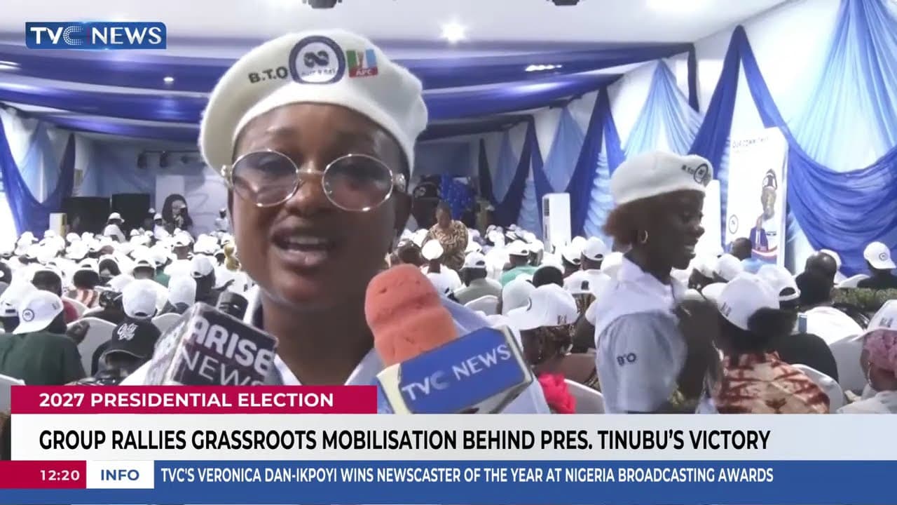 Group Rallies Grassroots Mobilisation For Pres Tinubu's Victory