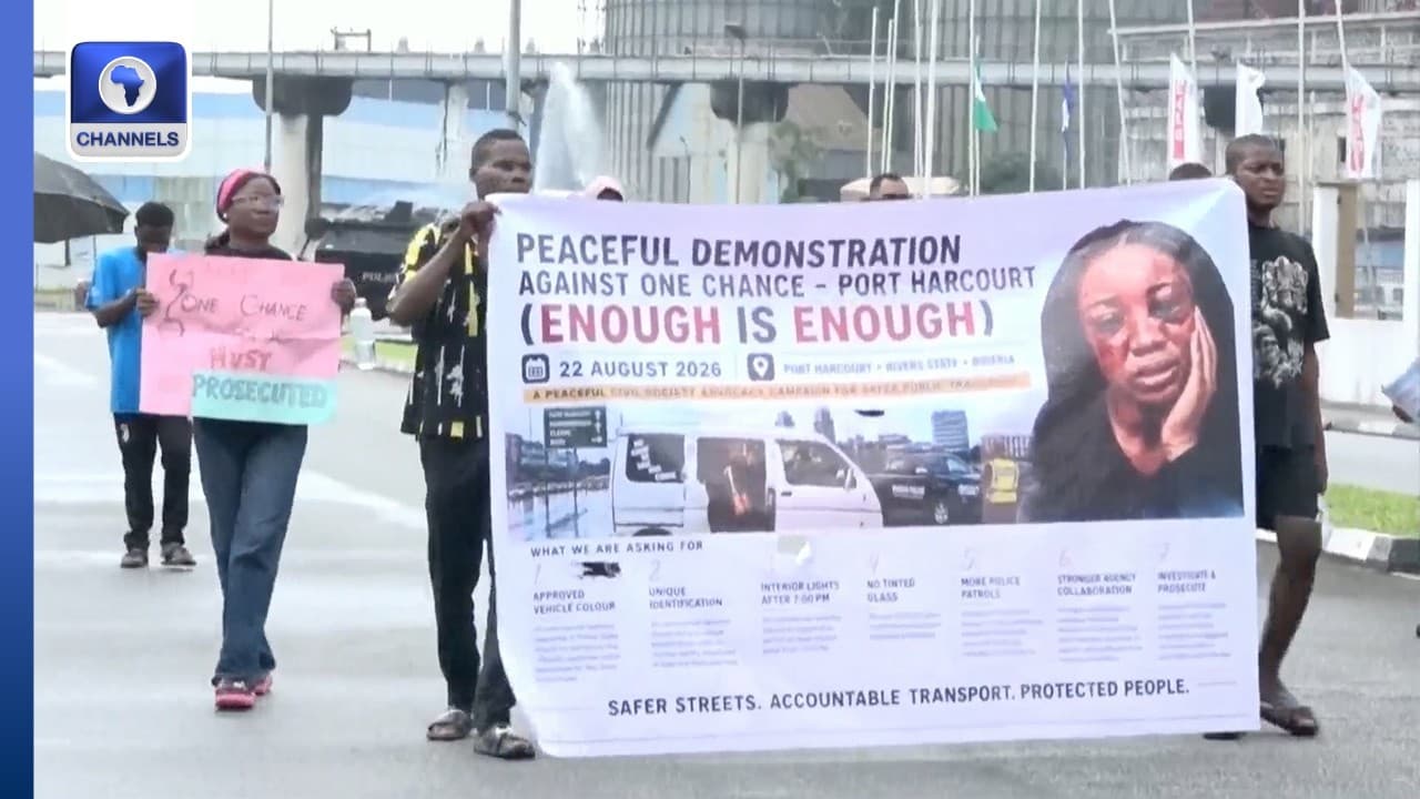Port Harcourt Commuters Demand Action Against 'One-Chance'