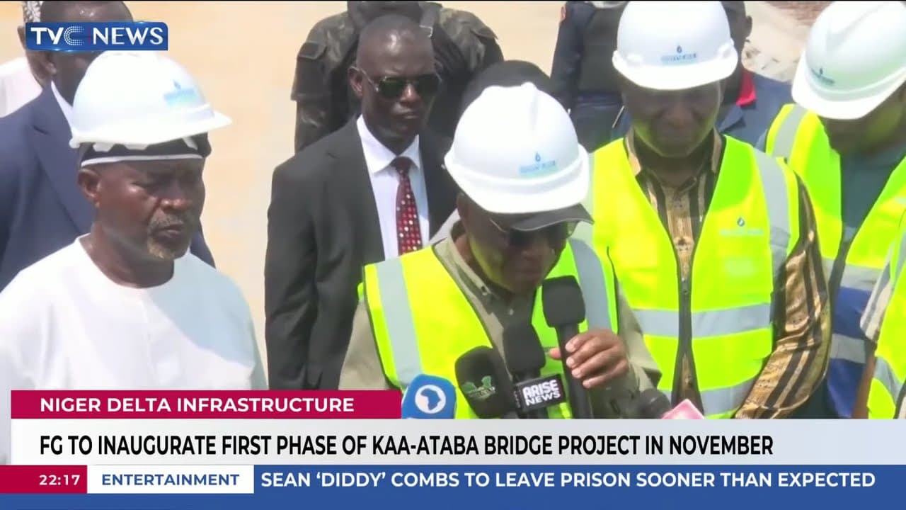 Rivers: FG To Inaugurate First Phase Of Kaa-Ataba Bridge Project In November