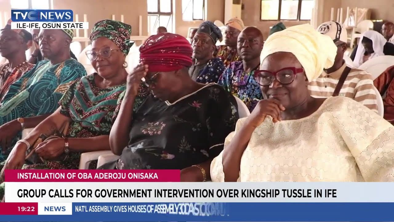 Group Calls For Government Intervention Over Kingship Tussle In Ife
