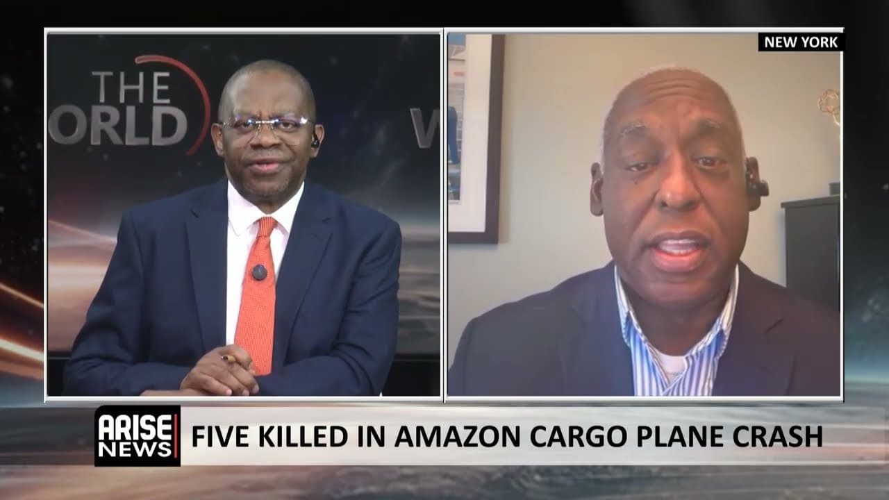 Five Killed in Amazon Cargo Plane Crash - Blue