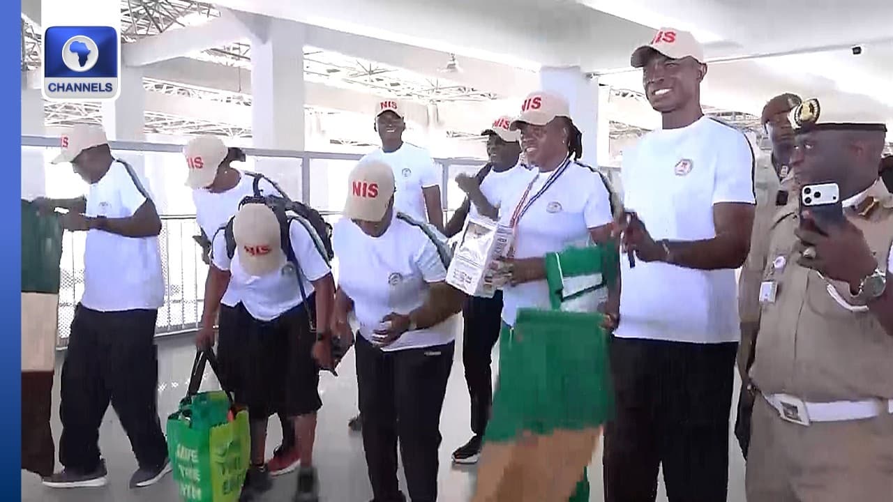 NIS Hosts Grand Reception For Officers Who Won Gold Medals In Global Competitions