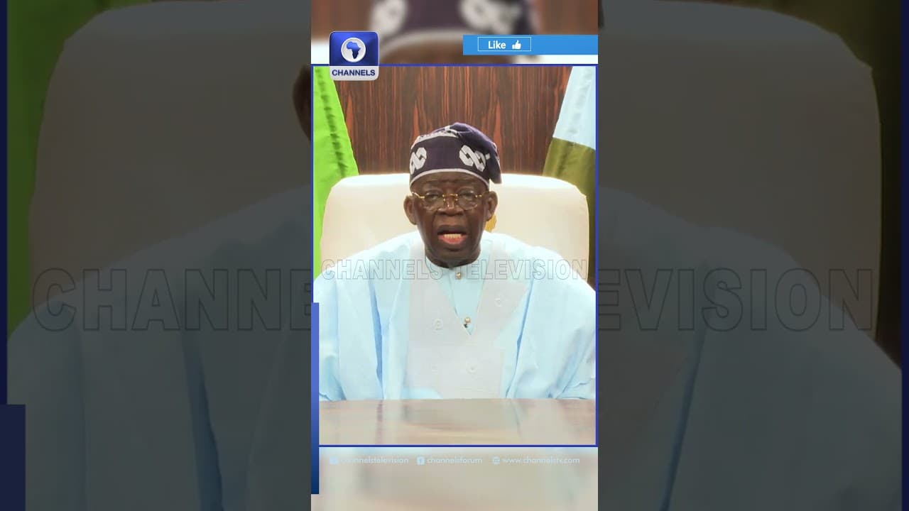 'Nigeria Was Like A Sick Patient Who Has Cancer', Tinubu Rejects Return Of Fuel Subsidy