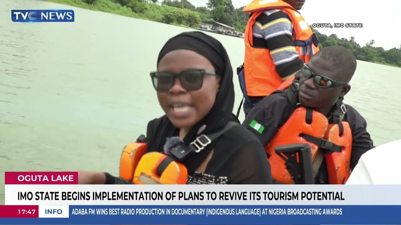 JH Special: South East Largest Natural Lake, Oguta Falls From Tourism Economic Map