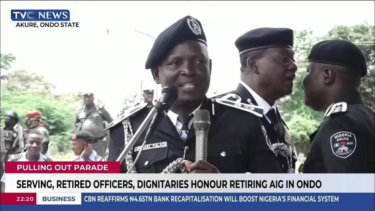 Zone 17 AIG Ajani Omolabi Retires From Nigeria Police Force