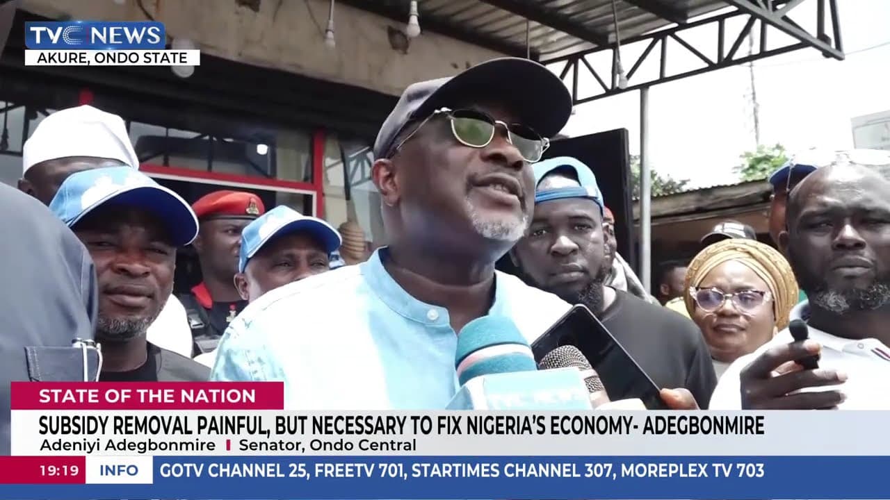 Subsidy Removal Necessary to Strengthen Nigeria’s Economy — Senator Adegbonmire