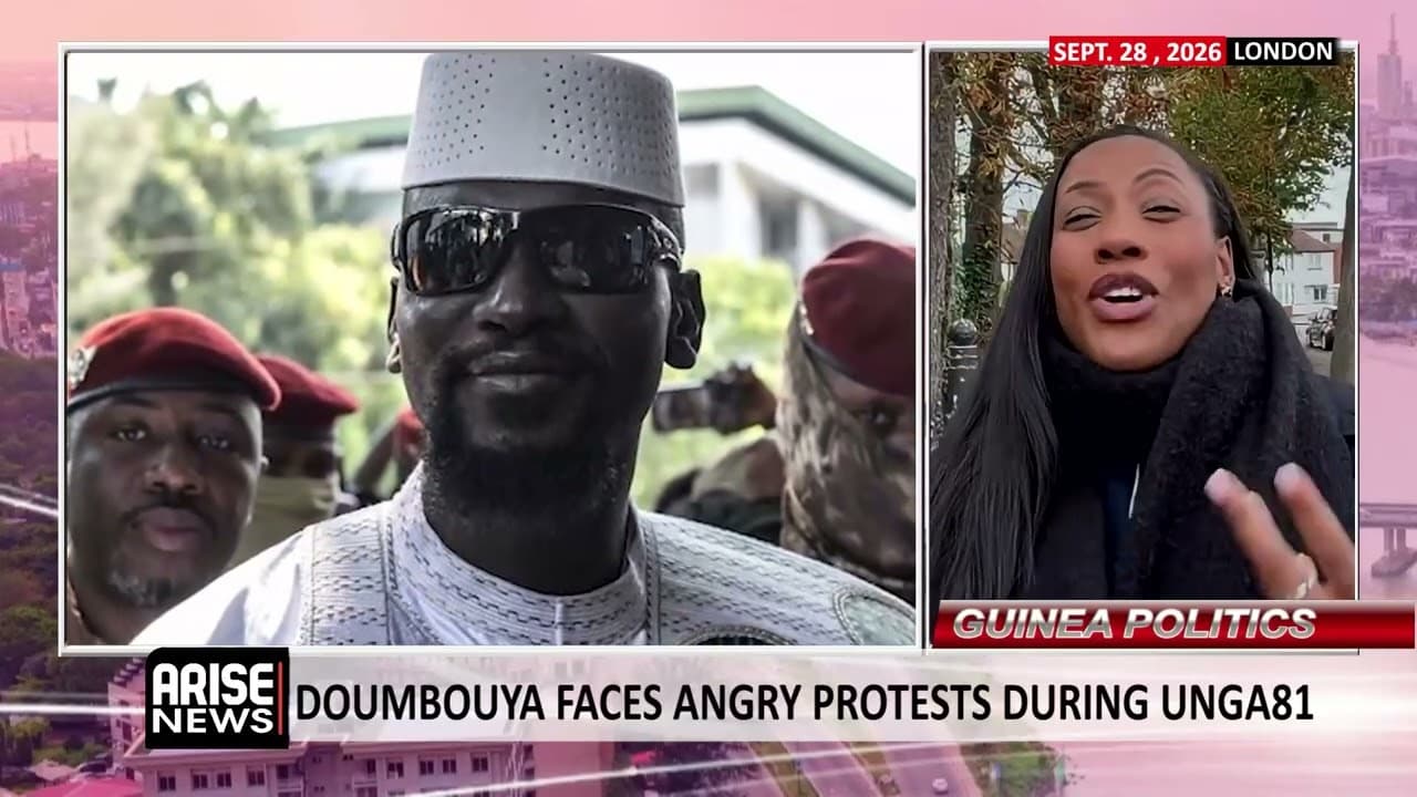 Newspaper Review & World Brief: Guinea's Doumbouya Faces Protests in New York