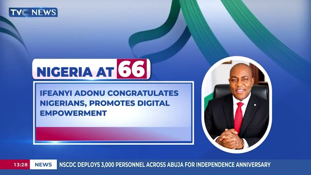 Nigeria At 66: Ifeanyi Adonu Congratulates Nigerians, Promotes Digital Empowerment