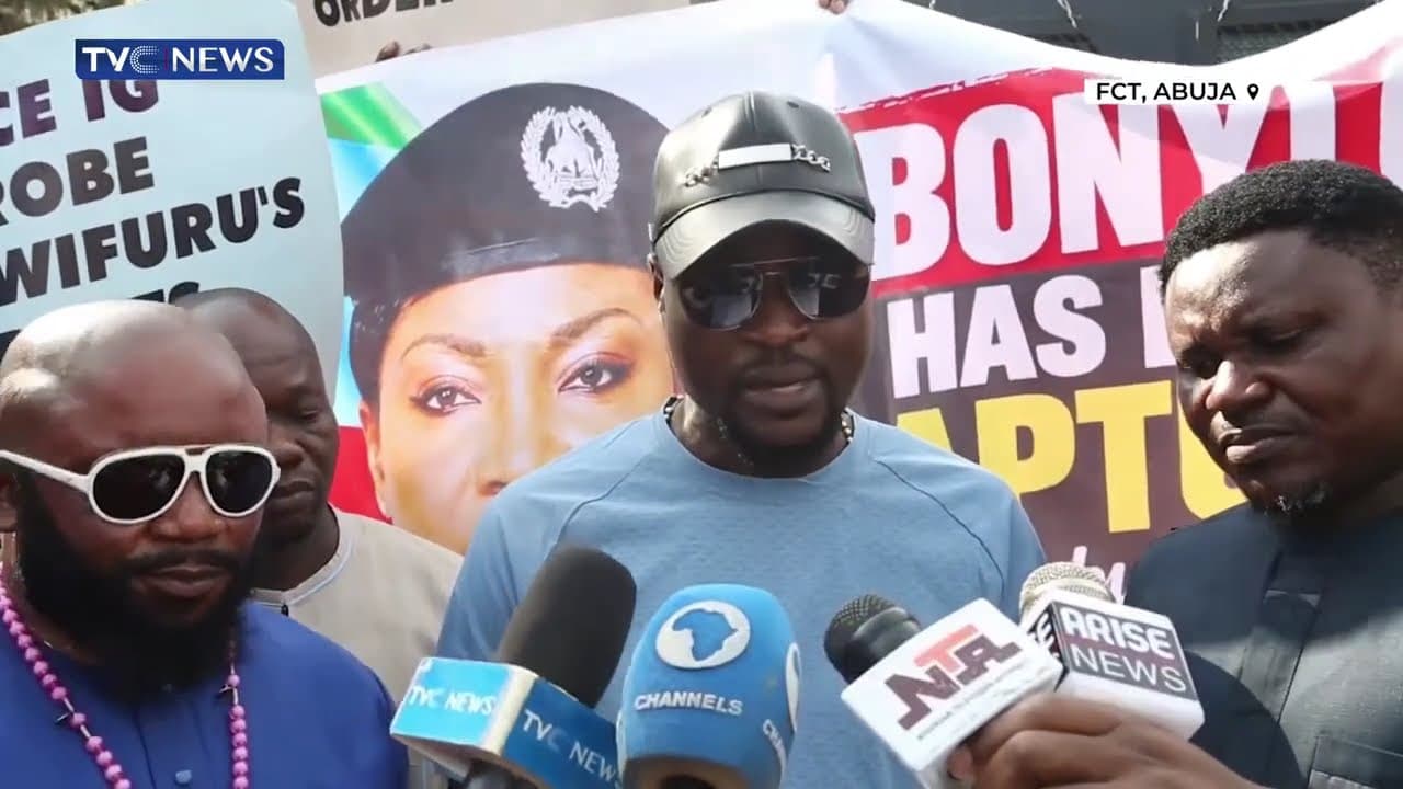 Civil Society Groups Protest In Abuja Over Alleged Remark By Ebonyi Governor