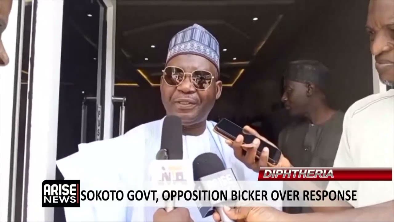 SOKOTO GOVT, OPPOSITION BICKER OVER RESPONSE