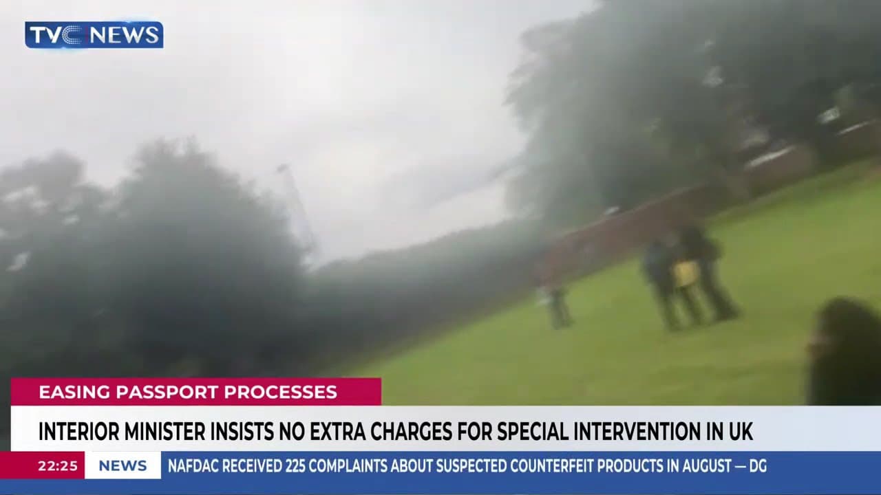 Interior Minister Insists No Extra Charges For Passport Intervention In UK