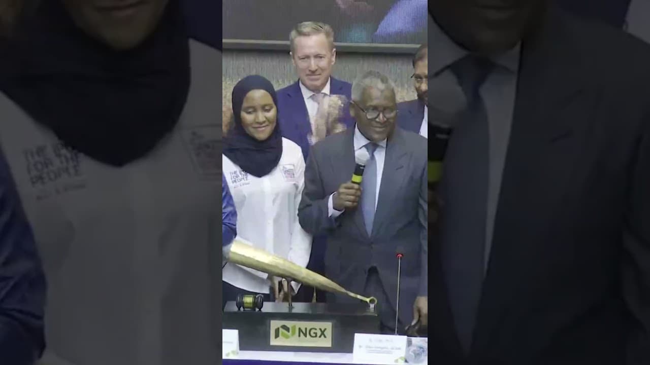 Dangote Rings Gong at NGX as NGN525/Share Refinery IPO Opens