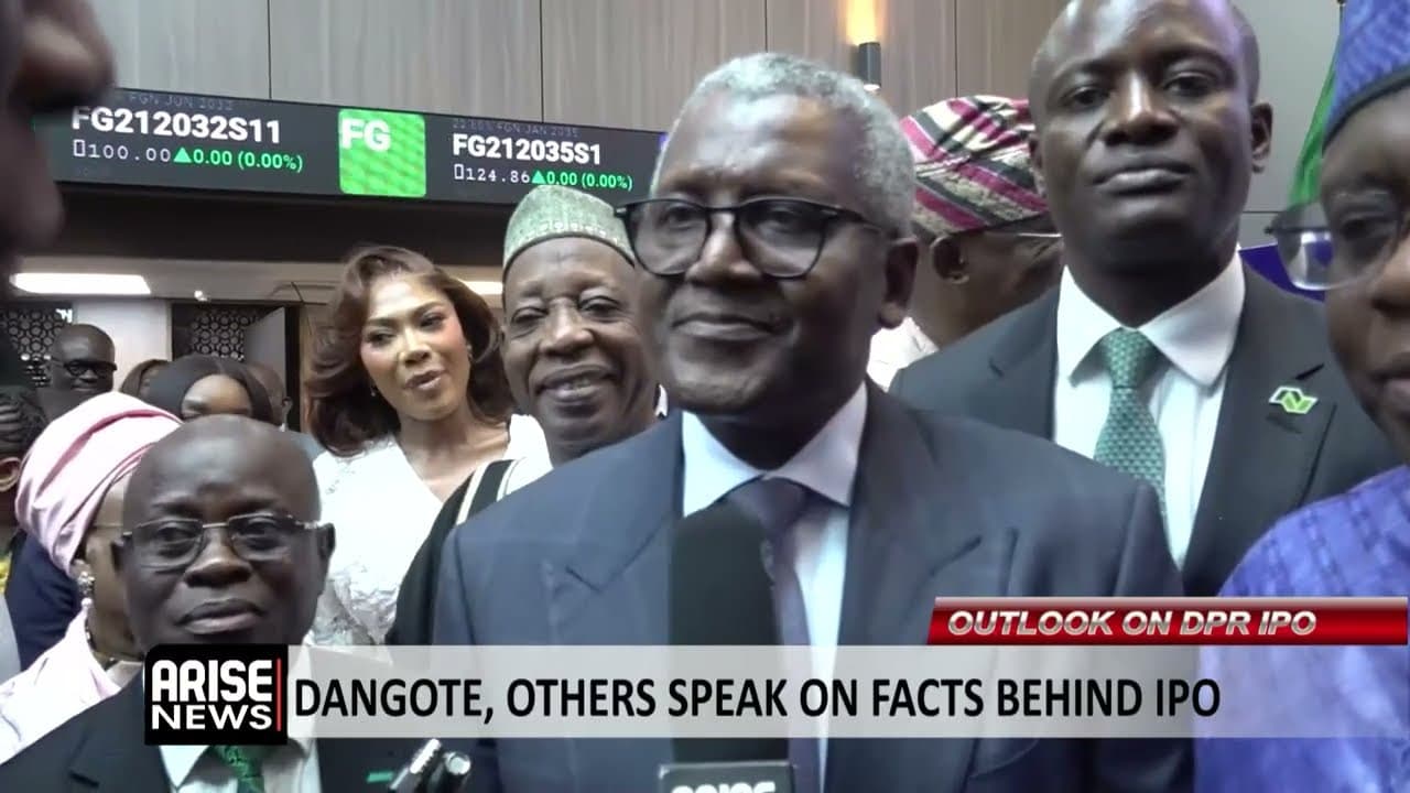 DANGOTE, OTHERS SPEAK ON FACTS BEHIND IPO