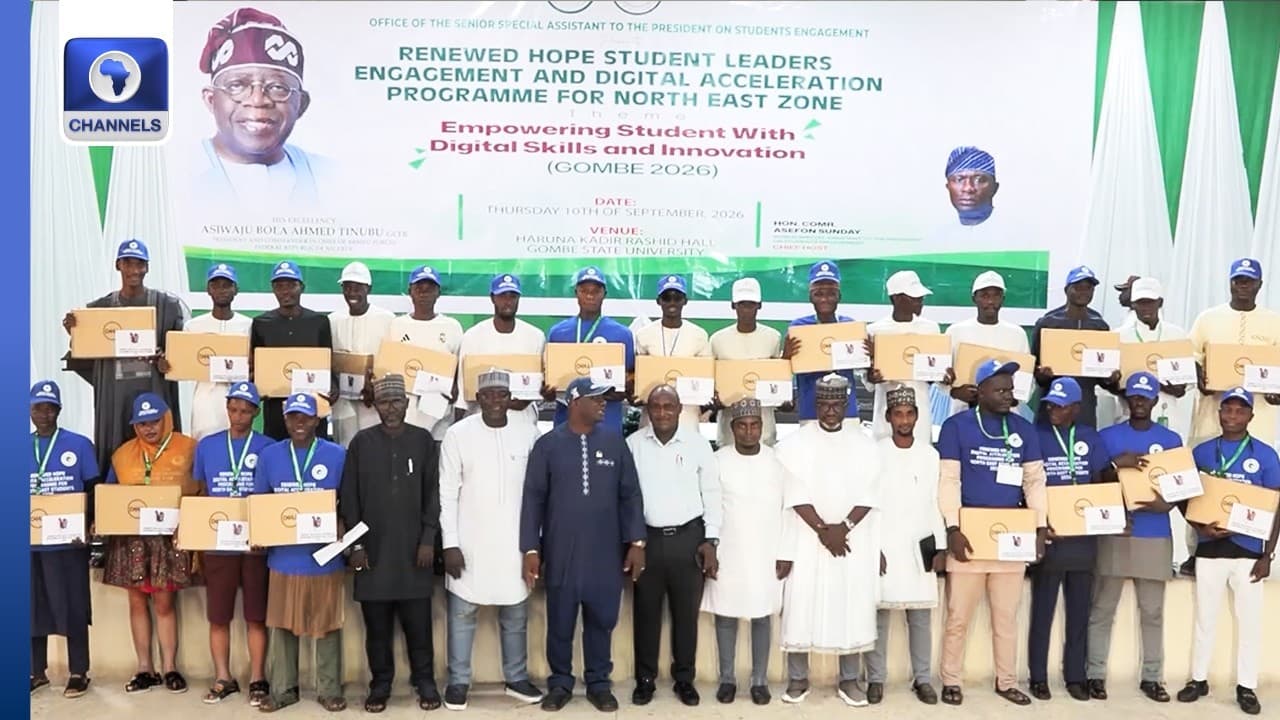 FG Boosts Tech In North-East, Shares 25 Units Of High End Laptops
