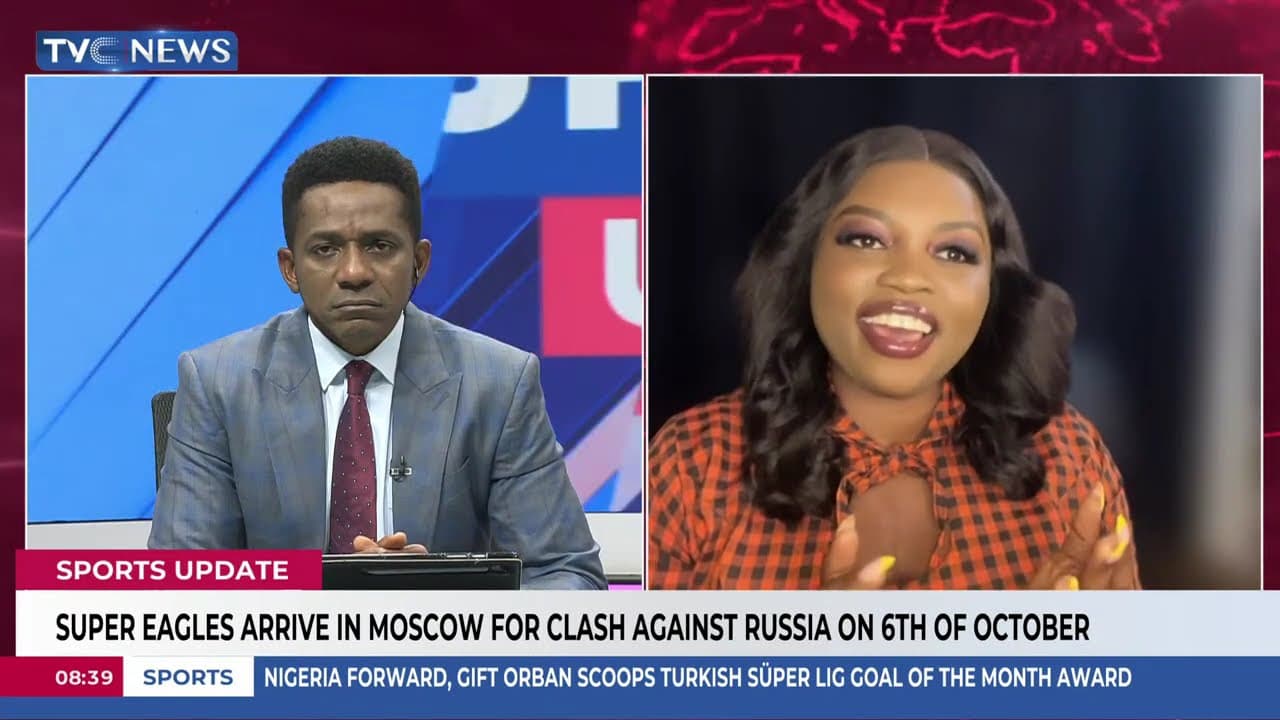 Super Eagles Arrive In Moscow For Clash Against Russia On 6th October + More